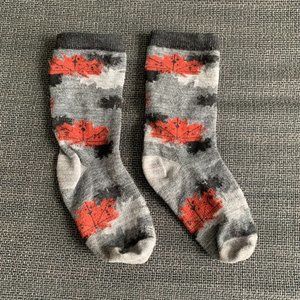 Smartwool maple leaf crew socks, XSor 6-8.5T